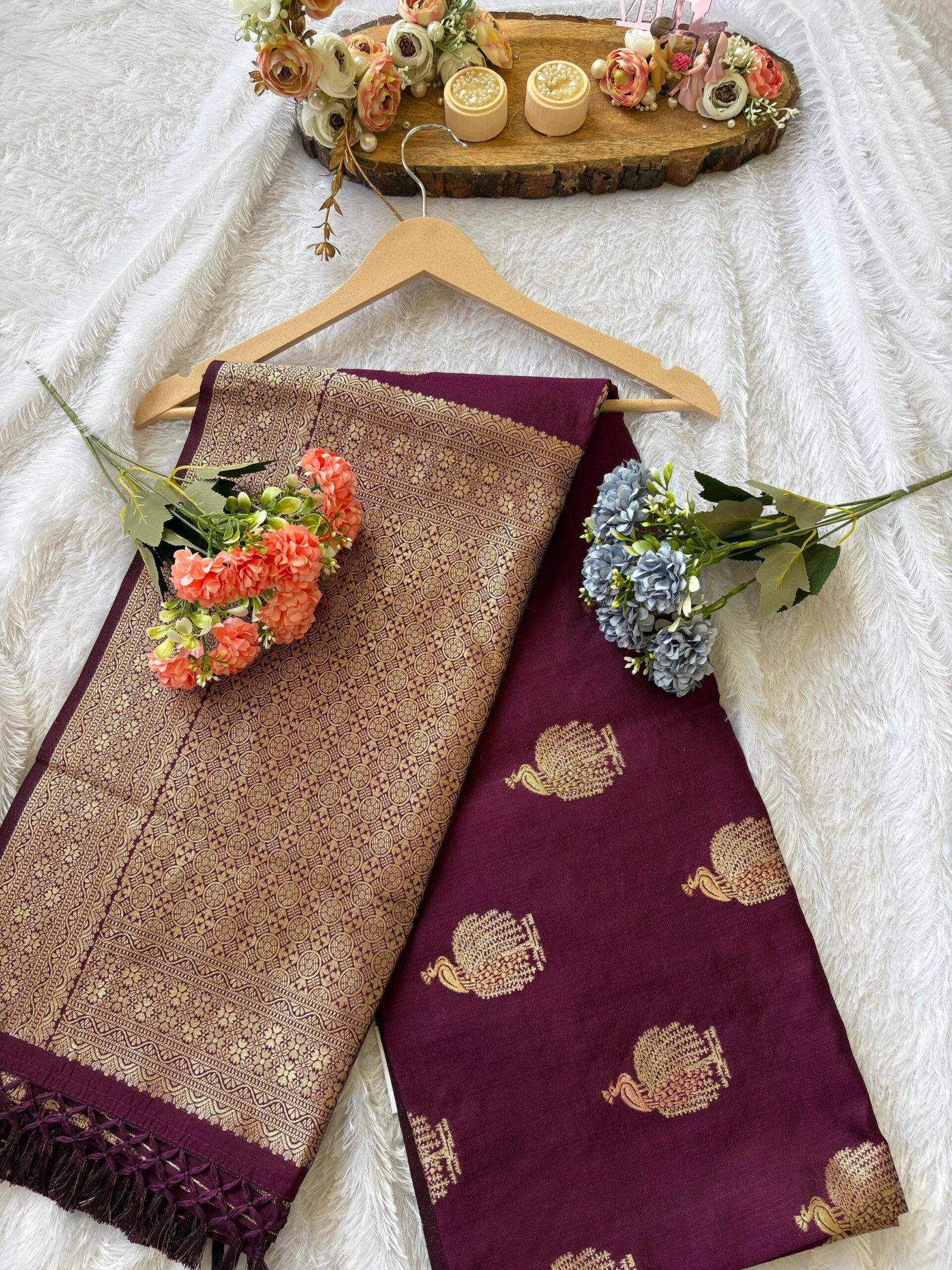 IMG_4647 Royal Peacock Zari Weaving Saree - Image 1